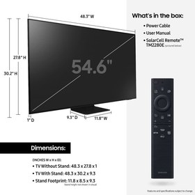 تصویر تلویزیون 65 اینچ سامسونگ 65HQ60B تلویزیون 4K QLED سامسونگ مدل HQ60B سایز 65 اینچ محصول 2022