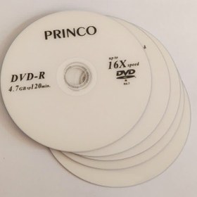 تصویر مجموعه 5 عددی DVD خام 