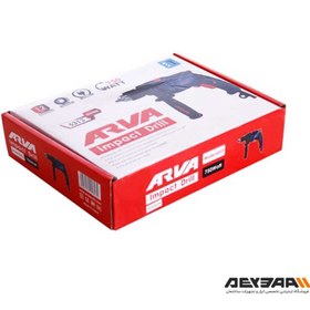 تصویر دریل چکشی آروا مدل ۵۳۱۳ ظرفیت ۷۵۰ وات آچاری 