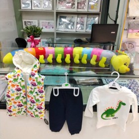 تصویر پافر + بلیز و شلوار دینکی 