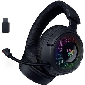 تصویر هدست گیمینگ بی سیم ریزر مدل Kraken V4 Razer Kraken V4 Wireless Gaming Headset