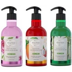 تصویر مایع دستشویی دیپ سنس کد 03 حجم 400 میلی لیتر مجموعه 3 عددی 