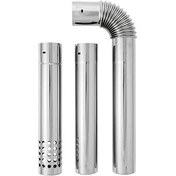 تصویر لوله استیل 50 سانت پکیج 