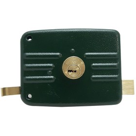 تصویر قفل حیاطی میلاک مدل 2177 - سبز 