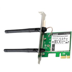 تصویر کارت شبکه تندا مدل PCI-E W322E ا Tenda W322E Wireless N300 PCI Express Adapter Tenda W322E Wireless N300 PCI Express Adapter