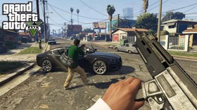 تصویر Game Grand Theft Auto V (GTA V) for PlayStation 4 (PS4) بازی جی تی ای وی(5) برای پلی استیشن 4