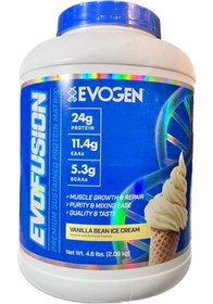 تصویر وی پروتئین ترکیبی EVOFUSION ایوژن (۲۰۹۰ گرمی) - VANILLA BEAN ICE CREAM Evogen EVOFUSION Whey (2090g)