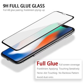 تصویر محافظ صفحه نمایش (گلس) تمام صفحه هوآوی مدل 2019 P smart ا Huawei P smart 2019 Full Glass screensaver Black Huawei P smart 2019 Full Glass screensaver Black