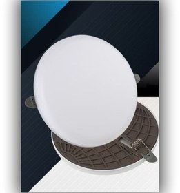 تصویر لامپ سقفی گرد 8 وات قابل تنظیم بدیع نور 