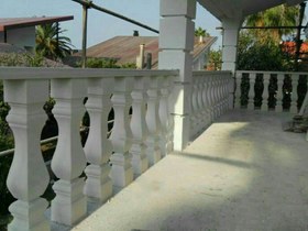 تصویر نرده صراحی مربعی 