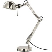 تصویر چراغ مطالعه ایکیا مدل FORSA رنگ نقره ایی 