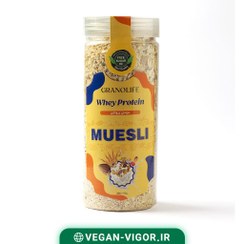 تصویر موسلی پروتئین | حاوی مغزیجات | 370 گرم 