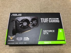 تصویر کارت گرافیک ASUS TUF GTX 1660 TI 6GB (استوک با جعبه) 