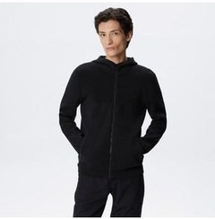 تصویر پلیور مشکی مردانه سیاه آستین بلند با الگوی مرتب Lacoste 