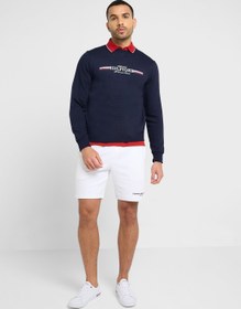 تصویر سوئیشرت یقه گرد با لوگو برند Tommy Hilfiger Logo Crew Neck Sweatshirt