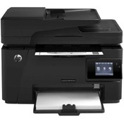 تصویر پرینتر چند کاره لیزری اچ پی مدل LaserJet Pro MFP M127nw (استوک) به همراه کابل برق و کابل usb 