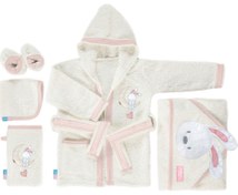 تصویر ست حوله پنج تكه DREAMER DAISY رز برن Rose born Towel Set Dreamer Daisy 5 Piece