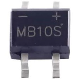 تصویر پل دیود MB10S SMD رول ۳۰۰۰عددی 