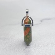 تصویر آویز منشور سنگ طبیعی اوناکیت 3 سانتی 