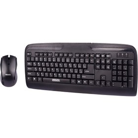 تصویر کیبورد و ماوس بی سیم سادیتا مدل SKM-1554WL با حروف فارسی Sadata SKM-1554WL Wireless Keyboard and Mouse