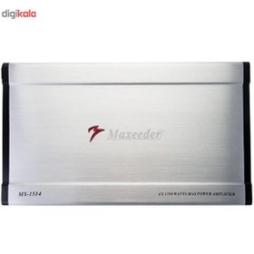 تصویر آمپلی فایر خودرو مکسیدر MX-1514 ا Maxeeder MX-1514 Car Amplifier Maxeeder MX-1514 Car Amplifier