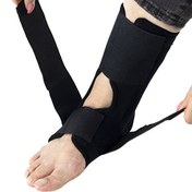 تصویر قوزک بند آتل دار نئوپرن سما طب پاکان کد 6026 - رنگ:مشکی - سایز:XL 