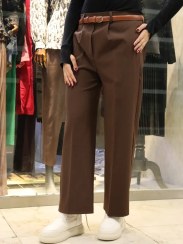 تصویر شلوار زنانه نیم بگ مازراتی 