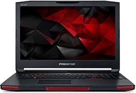تصویر Acer Predator 17 GX-792-7448 17.3 &quot;Computer Laptop Gaming - پردازنده Black Intel Core i7-7700HQ؛ NVIDIA GeForce GTX1080 8 GB GDDR5X VR Ready؛ 16GB DDR4-2400 RAM؛ 256GB SSD 1TB HDD 