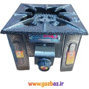تصویر اجاق گاز 30در30 پولاد چدنی 