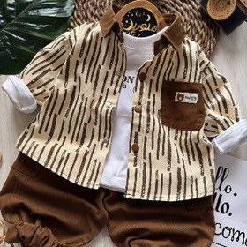 تصویر 2168-سه تیکه راه راه 