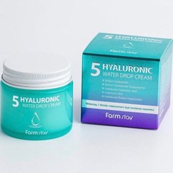 تصویر کرم صورت سوپر آبرسان و روشن‌کننده 5 هیالورونیک اسید فارم استی 80 ml 
