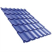 تصویر ورق شیروانی طرح سفال مدل پالرمر رنگی 