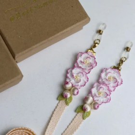 تصویر بند عینک مدل گل کد 240 