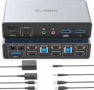 تصویر سویچ kvmدومانیتوره Suidek kvm Hdmi