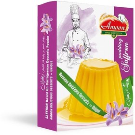 تصویر پودینگ زعفرانی75g آمون 