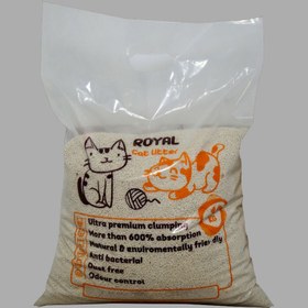 تصویر خاک گربه رویال ultra premium clumping 