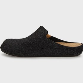 تصویر دمپایی زمستانی پشمی مردانه 6711004 برند buratti Felt Winter Home Slippers Men's Slippers 6711004