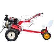 تصویر صندلی نفر بر تیلر کولتیواتور مالبند دار قابل نصب روی همه مدل ها 