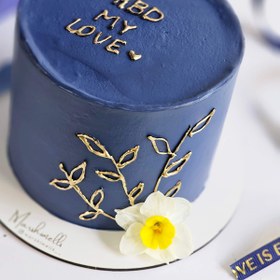 تصویر ست گل و کیک نرگس 