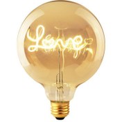 تصویر لامپ ادیسونی فیلامنتی Filament G125-RDS-LOVE E27 4W Filament G125-RDS-LOVE Edison Bulb Lamp E27 4W