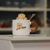 تصویر ماگ طرح خرسی 