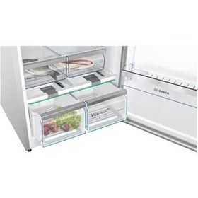 تصویر یخچال فریزر بالا پایین بوش 22 فوتی بدون برفک Bosch 86AI304 Bosch Refrigerator Freezer Up Down 22 Feet 86AI304 No Frost