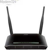 تصویر مودم روتر ADSL2 Plus بی سیم N300 دی-لینک مدل DLINK DSL-2750U ( D-Link Wireless N300 ADSL2 Modem Router