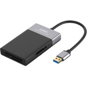 تصویر کارت خوان چند کاره 6 پورت اونتن Onten OTN-5215B USB3.0 Multi-function Card Reader 