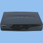 تصویر روتر سیسکو سری 800 مدل Cisco 877-K9 Router Cisco 800 Series Router Model Cisco 877-K9 Router