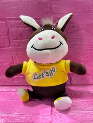 تصویر عروسک خر لباس دار 