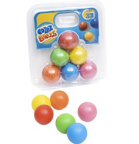 تصویر توپ رنگی 6تایی 