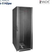 تصویر رک سرور ADC (طرح APC) 42 یونیت عمق 107 عرض 75 درب توری مدل TRA-1142PW 
