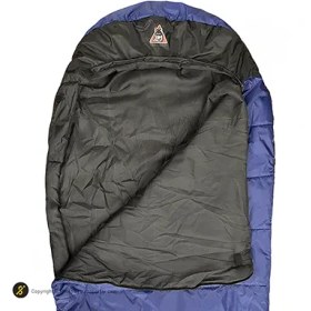 تصویر کیسه خواب کوهنوردی الیاف THE_ALP YRI | آبی/ مشکی 