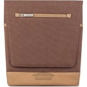 تصویر کیف دستی موشی مناسب آیپد و مک بوک 12 اینچی رنگ قهوه ای moshi Moshi Aerio Lite Vertical Messenger Bag for Select Apple iPads or Apple 12" MacBook